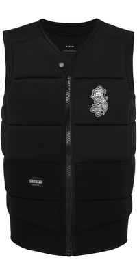 2026 Mystic Herre Poseidon TS Front Zip Wake Impact Vest 35005.250691 - Black