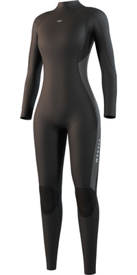 Mystic 4/3mm Back Zip 2025 Haven Våddragt Til Kvinder 35000.250049 - Black