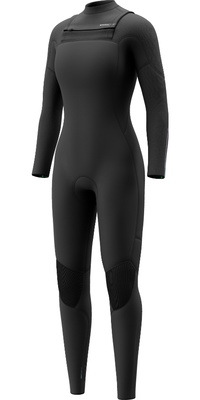2026 Mystic Dame Jayde 5/3mm Dobbelt Chest Zip Våddragt 35000.260001 - Black