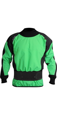 2026 Nookie Rush II White Water Kayak Jacket JA23 - Grøn / Black