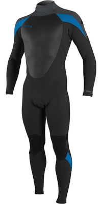 2026 ONeill Herre Epic 5/4mm Back Zip Våddragt 4217B - Black / Graphite / Bali Blue