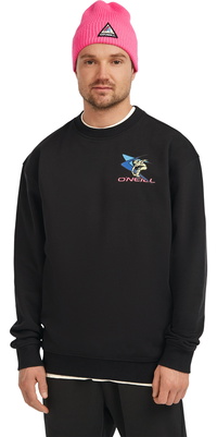 2025 ONeill Herre FwcPlay Crew Sweatshirt 2750165 - Black Out