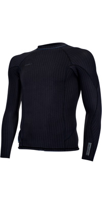 2026 ONeill Mens Hyperfreak Comp -X 2mm Long Sleeve Top 5488 - Black
