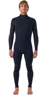 2026 ONeill Mens Hyperfreak Fire 4/3+mm Back Zip Wetsuit 5663 - Black /... Black