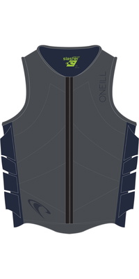 2025 O'Neill Herre Slasher Comp B Vest 4917BEU - Graphite / Abyss
