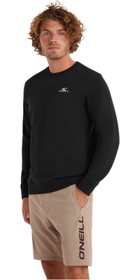 2025 O'Neill Herre Small Logo Crew Sweatshirt N2750013 - Black Out