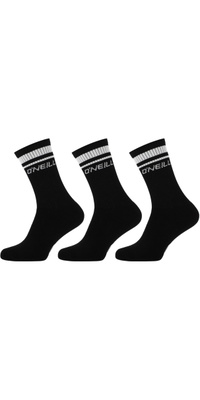 2025 ONeill Sport Strømpede Sokker 3-pak 770023 - Black