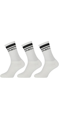 2025 ONeill Sport Strømpede Sokker 3-pak 770023 - White