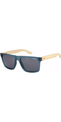 2026 ONeill Solbriller HARWOOD 2.0 ONS-HARWOOD2.0-105P - Mat Mørkeblå Krystal / Bamboo / Solid Brun