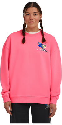 2025 O'Neill FWC'Play-sweatshirt Til Kvinder Crew 1750124 - Skater Pink