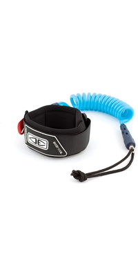 2025 Ocean And Earth Bodyboard Bicep Støbt Coil Leash SBBA04BLU - Blue