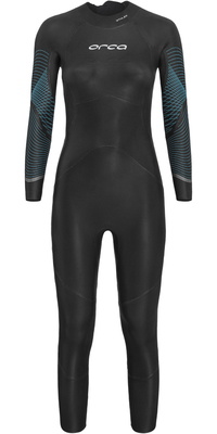2026 Orca Womens Athlex Flex V2 Triathlon Våddragt SN55 - Black