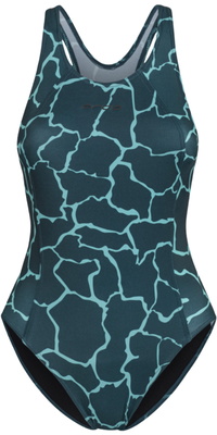 2025 Orca Dame Core One Piece Badedragt MS51 - Dark Green