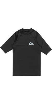 2026 Quiksilver Junior Everyday Kortærmet Lycravest AQBWR03064 - Black