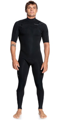 2026 Quiksilver Mens Everyday Sessions 2/ 2mm Chest Zip Wetsuit EQYW303025 - Black