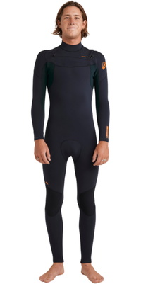 2026 Quiksilver Herre Everyday Sessions 4/3mm Chest Zip Våddragt 25AW213512 - Jade