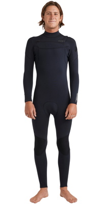 2025 Quiksilver Herre Everyday Sessions 5/4/3mm Chest Zip Våddragt 25AW213513 - Black