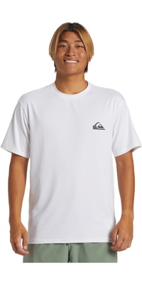 2026 Quiksilver Herre Everyday Surf Kortærmet UPF T-shirt AQYWR03135 - White