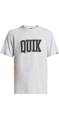 Quiksilver s Griff Quik Kortærmet T-shirt Til Mænd, 2025, AQYZT09970 - Snow Heather