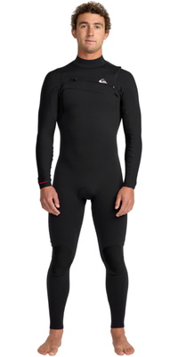 2026 Quiksilver Våddragt Til Mænd Highline 4/3mm Chest Zip 25AW213501 -.. Black