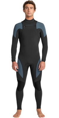 2025 Quiksilver Herre Mercury 4/3mm Chest Zip Våddragt 25AW213506 - Orion Blue