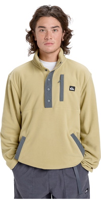 2026 Quiksilver Herre No Destination Hs Micro Fleece EQYPF03072 - Sponge
