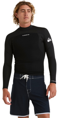 2026 Quiksilver Mens Prologue 1mm Langærmet Våddragtsjakke EQYW803063 - Black