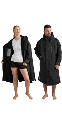2026 Red Paddle CO Langærmet Pro Ændring Robe Evo 002-009-006-0244 - Stealth Black