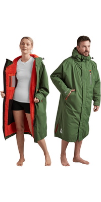 2026 Red Paddle CO Langærmet Pro Change Robe Evo 002-009-006-0250 - Forest Green