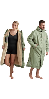 2026 Red Paddle CO Langærmet Pro Ændring Robe Evo 002-009-006-0253 - Sage Green