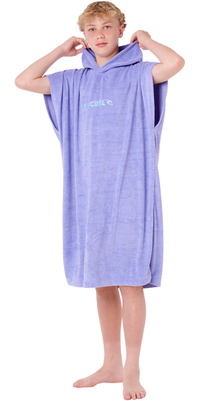 2026 Rip Curl Junior Brand Håndklæde Med Hætte 007BTO Bright Blue