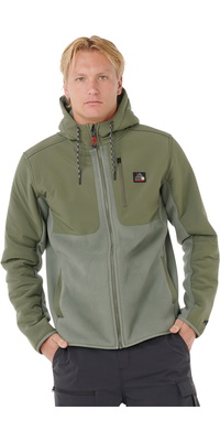 2025 Rip Curl Herre Anti Series Search Fleece 09VMFL - Cactus Green