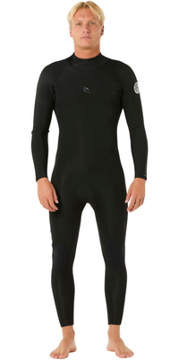 2026 Rip Curl Dawn Patrol 5/3mm Back Zip Våddragt 16SMFS - Til Mænd Black
