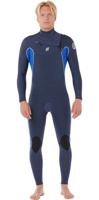 2025 Rip Curl Herre Dawn Patrol 5/3mm Chest Zip Våddragt 16PMFS - Electric Cobalt