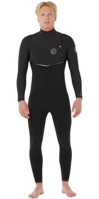 2026 Rip Curl E-Bomb 5/3mm Chest Zip Våddragt 17QMFS - Til Mænd Black