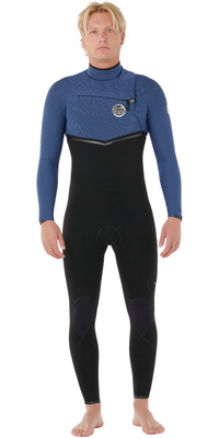 2025 Rip Curl Herre E-Bomb 5/3mm Chest Zip Våddragt 17QMFS - Navy