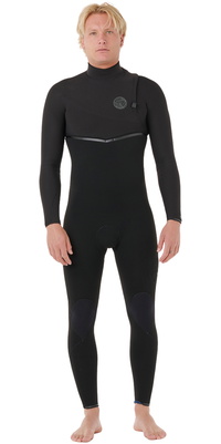 2026 Rip Curl E-Bomb 5/3mm Zip Free Våddragt 17KMFS - Til Mænd Black