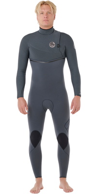 2026 Rip Curl E-Bomb 5/3mm Zip Free Våddragt 17KMFS - Til Mænd Iron