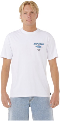 2026 Rip Curl Herre Fade Out Icon Tee 0CAMTE - White