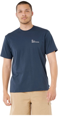2025 Rip Curl Herre Vaporcool Mick Fanning Fade T-shirt 0UKMTE - Dark Navy