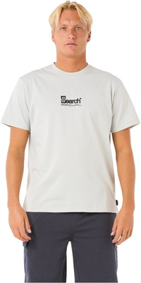 2025 Rip Curl Herre Vaporcool Searchin T-shirt 0NMMTE - Iced Grey