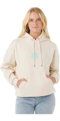 2025 Rip Curl Dame Icons Of Surf Heritage Hættetrøje 06NWFL - Shell