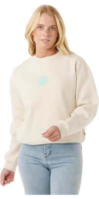 2025 Rip Curl Dame Ikoner Af Surf Afslappet Crew 09SWFL - Shell