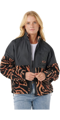 2025 Rip Curl Dame Keepsakes Anti-Series Polar Fleece 09OWFL - Black