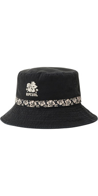 2025 Rip Curl Dame Mixed Graphic Bucket Hat 06DWHE - Washed Black