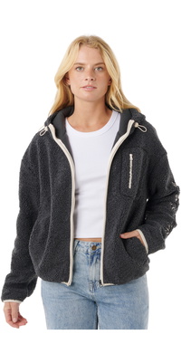 2025 Rip Curl Dame Pacific Rider Polar Fleece 09YWFL - Noir