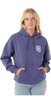 2025 Rip Curl Dame Surf Puff Heritage Hættetrøje 0A0WFL - Navy