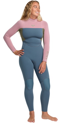2025 Roxy Womens Prologue + 5/4mm Back Zip Wetsuit 26BW213517 - Ash