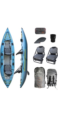 2026 Spinera Kenai Fishing 130 - 2-personers Kajakpakke SP-K-KEN-130 - Blue