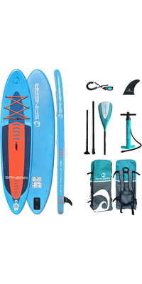 2026 Spinera Let's Paddle 11'6 ISUP-pakke Med Padle, Leash, Pumpe Og Taske SP-SUP-LP25-116